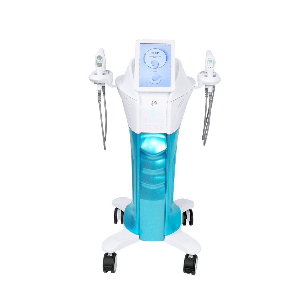 Blue Double Reverse King HIFU Anti-Aging Device