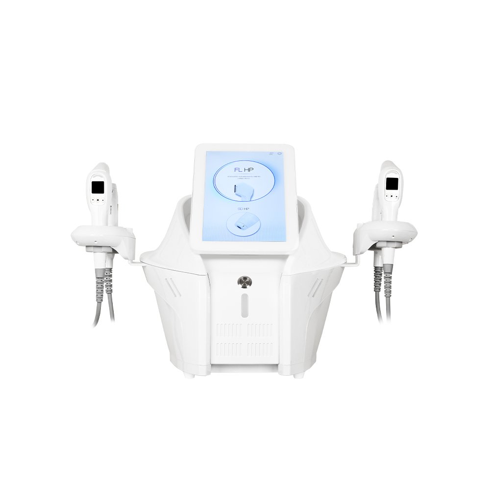 portable 4 handle new doublo hifu machine