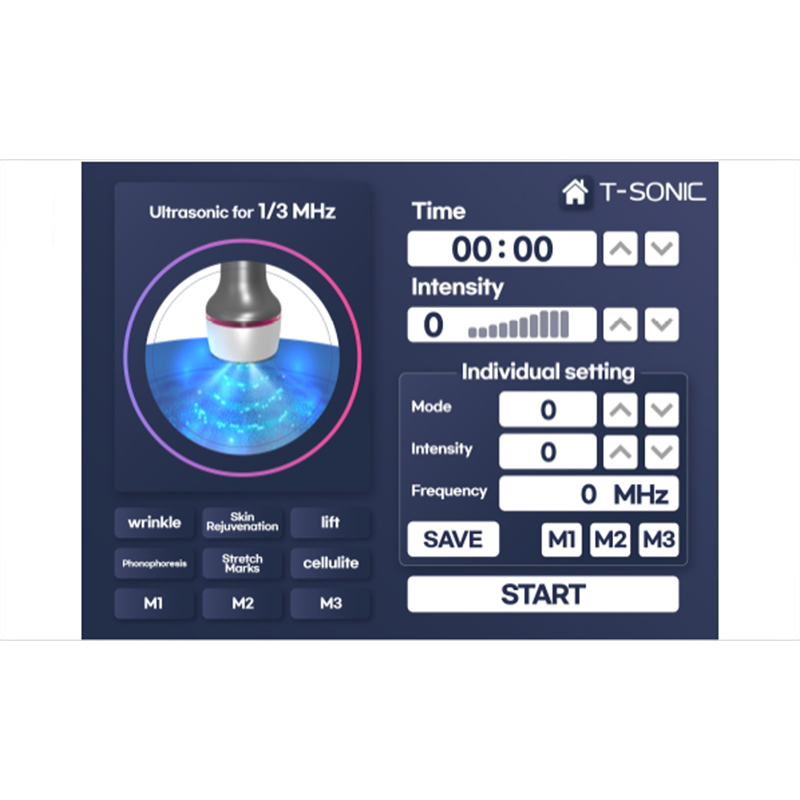 2 in 1 Wrinkle Removal Skin Rejuvenatien Cellulite Reduction Beauty Machine - Image 3