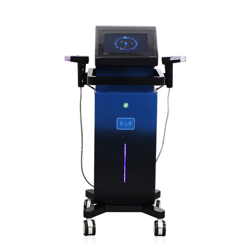 Crystallite Depth 8 RF Microneedling Machine 4MHz 10-300W 0.5-7mm 10.4 Inch Touch Screen Non Invasive