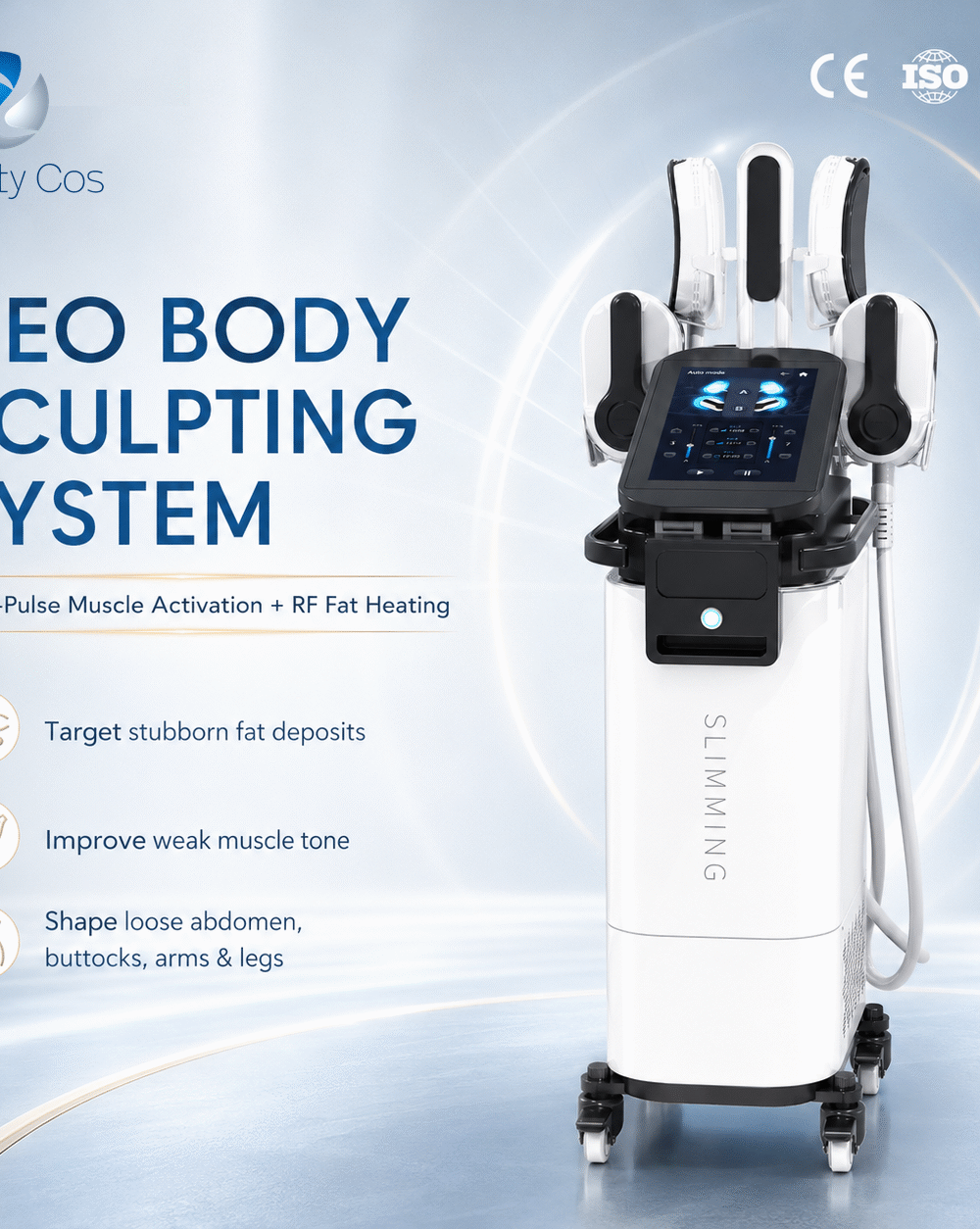 CE Certified Medical Devices 2300W High-power Neo Sculpting Fat Removal Machine ABS for Face Body Professional Beauty Salon Use