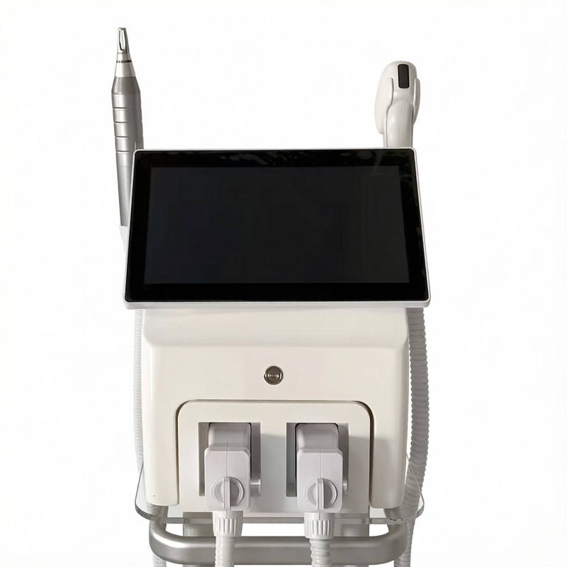 Professional 808 Diode Laser Picosecond 2 In 1 Hair Removal Pigment Refresh 755Nm 808Nm 1064Nm 15.6 Inch Touch Screen For Spas