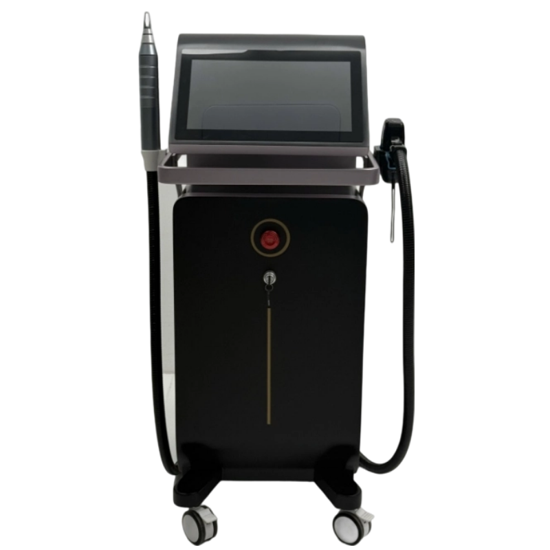808nm Diode Laser Hair Removal Machine Picosecond 2 in 1 755 1064nm Ice Sapphire Cooling 12.1 Inch Touch Screen