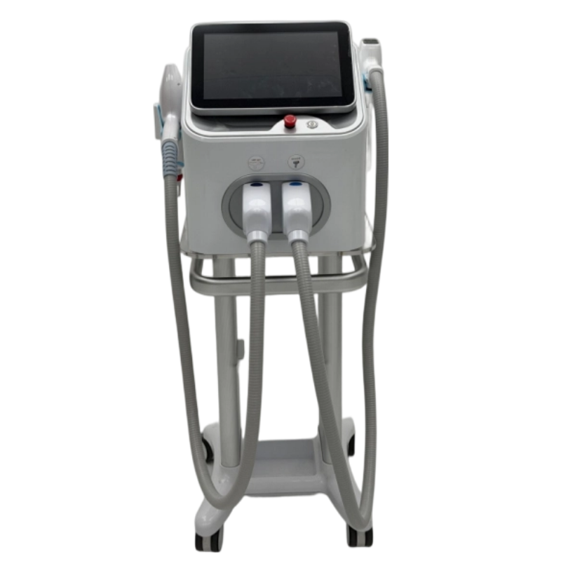 Professional Picosecond Laser Hair Removal Machine with 808nm Diode 2 in 1 Tattoo Removal 1600W Sapphire Cooling Salon